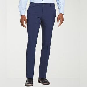 Van Heusen Flex Straight Pants Navy 29x30 EUC